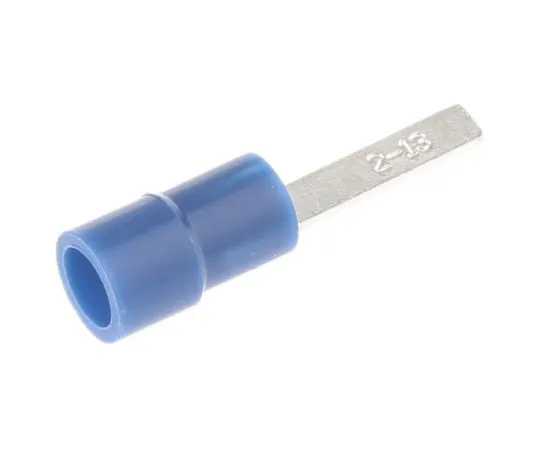 63-7636-63 RS PRO No Insulated Crimp Blade Terminal 13mm Blade Length, 1.5mm² to 2.5mm², 16AWG to 14AWG, Blue 613-9722