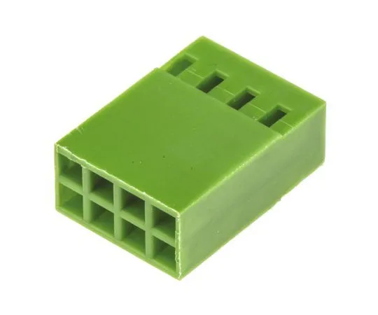 63-7554-23 TE Connectivity AMPMODU MOD IV Female Connector Housing, 2.54mm Pitch, 8 Way, 2 Row 925367-4