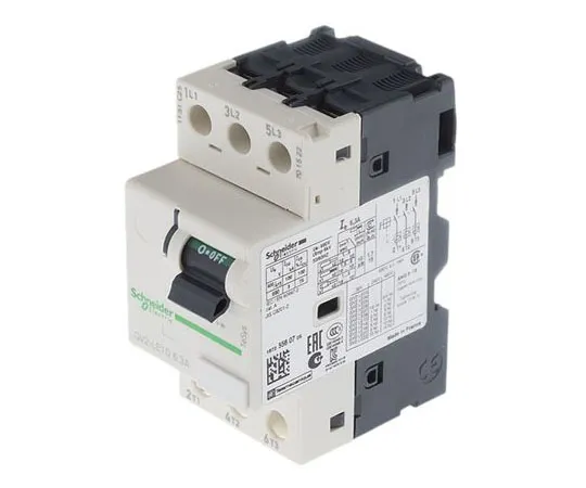 63-7630-77 Schneider Electric TeSys 690 V Motor Protection Circuit Breaker, 3P Channels, 6.3 A, 3 kA GV2LE10