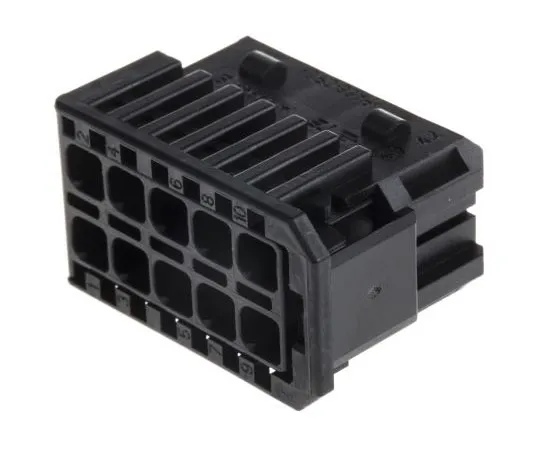 63-7684-79 TE Connectivity AMP MCP 2.8 Female Connector Housing, 5.5mm Pitch, 10 Way, 2 Row 1418994-1