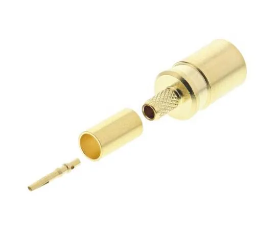 63-7742-16 Telegartner Cable Mount SMB Connector, 50Ω Impedance, Crimp Termination, RG174/U, RG188 A/U, RG316/U cable type J01161A0691