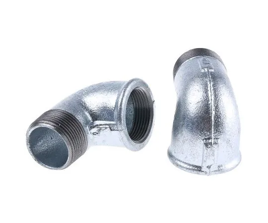 63-7645-32 Georg Fischer Malleable Iron Fitting Elbow, 1-1/4 in BSP Male (Connection 1), 1-1/4 in BSP Female (Connection 2) 770092209