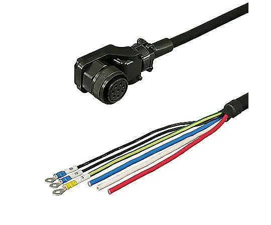 69-5832-51　Power Cable Low Back Angle Plug - Rose Wire Processing 25 m DSVPWS1LL-35BN-025-E　DSVPWS1LL-35BN-025-E