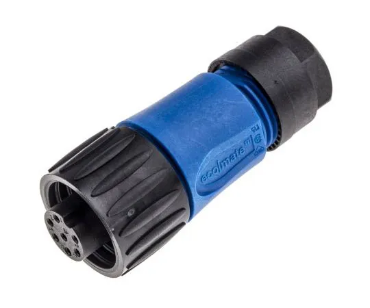 63-7621-08 Amphenol Eco-Mate Series Cable Mount Connector, 7 contacts Socket C01610D00601010