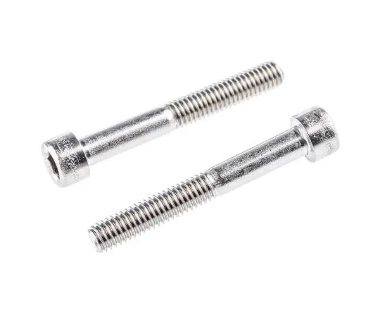 63-7653-66 RS PRO M6 x 45mm Hex Socket Cap Screw Plain Stainless Steel 660-4645