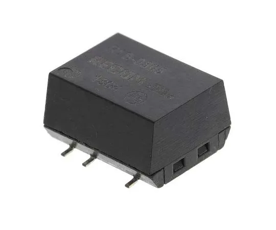 63-7722-83　Recom R1S 1W Isolated DC-DC Converter Surface Mount, Voltage in 4.5 → 5.5 V dc, Voltage out 5V dc　R1S-0505