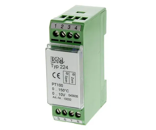 63-7551-16 PT100 Temperature Transmitter, 15 → 35 V, -25 → +85 °C LKM 224/2