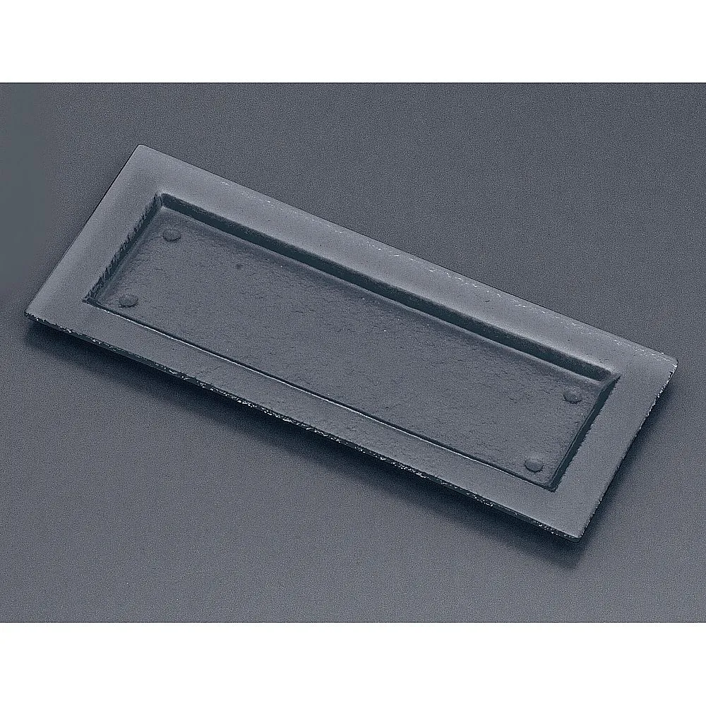 62-6835-76 Tiger Glass Rectangular Plate 162-192-08 Gray