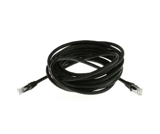 63-7653-37 RS Pro Black Cat6 Cable U/UTP LSZH Male RJ45/Male RJ45, 5m 657-2107