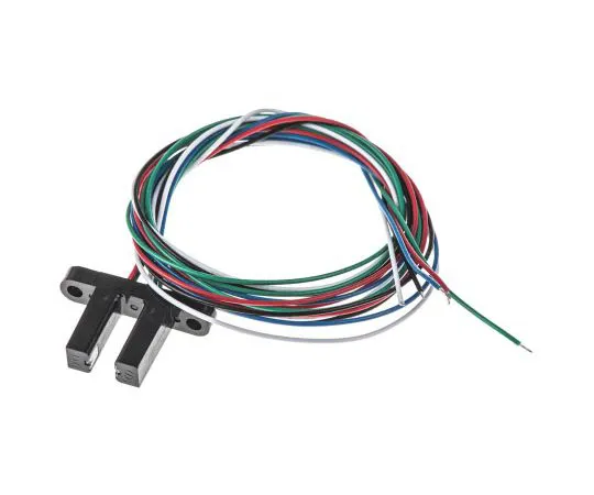 63-7555-29 OPB916BZ Optek, Screw Mount Slotted Optical Switch, Buffer, Open-Collector with 10K Pull-Up Resistor Output OPB916BZ