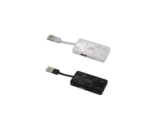 67-7766-07 Multi-Card Reader/Writer 48 Media Support (SDXC Support) +3 Port USB Hub Black CRW-5M53BK