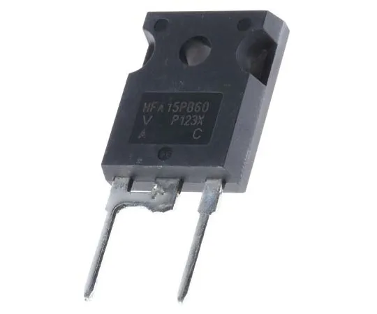 63-7622-49 Vishay 600V 15A, Silicon Junction Diode, 2-Pin TO-247AC VS-HFA15PB60-N3 VS-HFA15PB60-N3