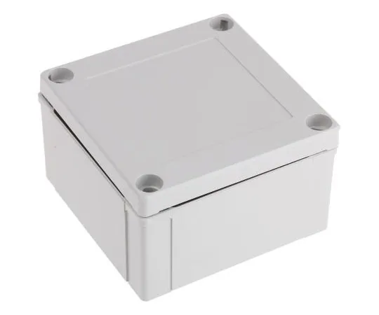 63-7590-74 Fibox ABS Enclosure, IP66, IP67, 100 x 100 x 60mm ABS 95/60 HG ENCLOSURE