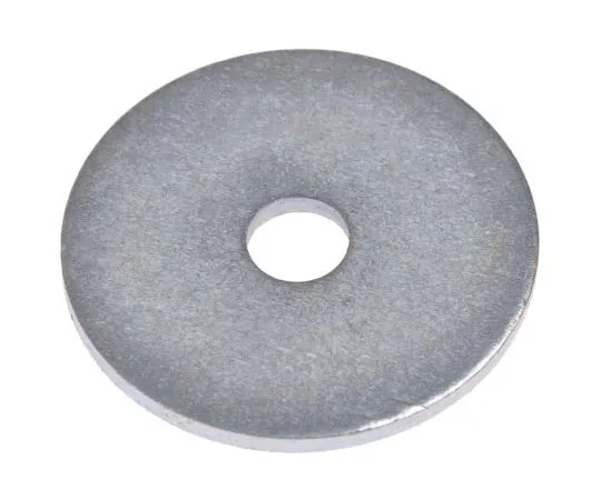 63-7659-95 Bright Zinc Plated Steel Mudguard Washer, M5 x 25mm, 1.5mm Thickness 666-7757