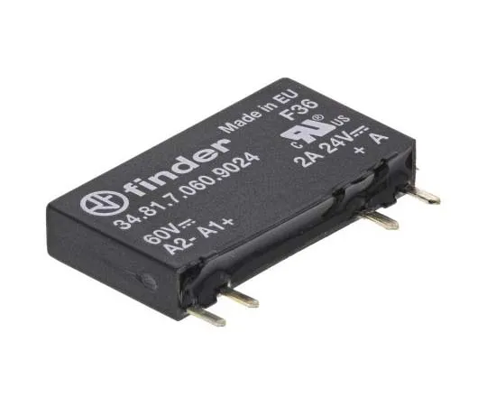 63-7730-61 Finder 6 A SPNO Solid State Relay, PCB Mount, 24 V dc Maximum Load 34.81.7.060.9024
