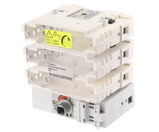 63-7603-34 Socomec 63 A 3P F***d Isolator Switch 3841 3006