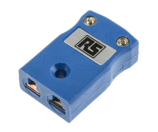 63-7556-14 RS PRO BS Miniature In-Line Socket Connector for *** with Type T Thermocouple Type J, Miniature 455-9562