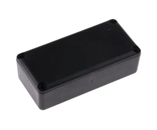 63-7557-24 Black ABS Potting Box With Lid, 58 x 28 x 18mm RX2KL06/S-5