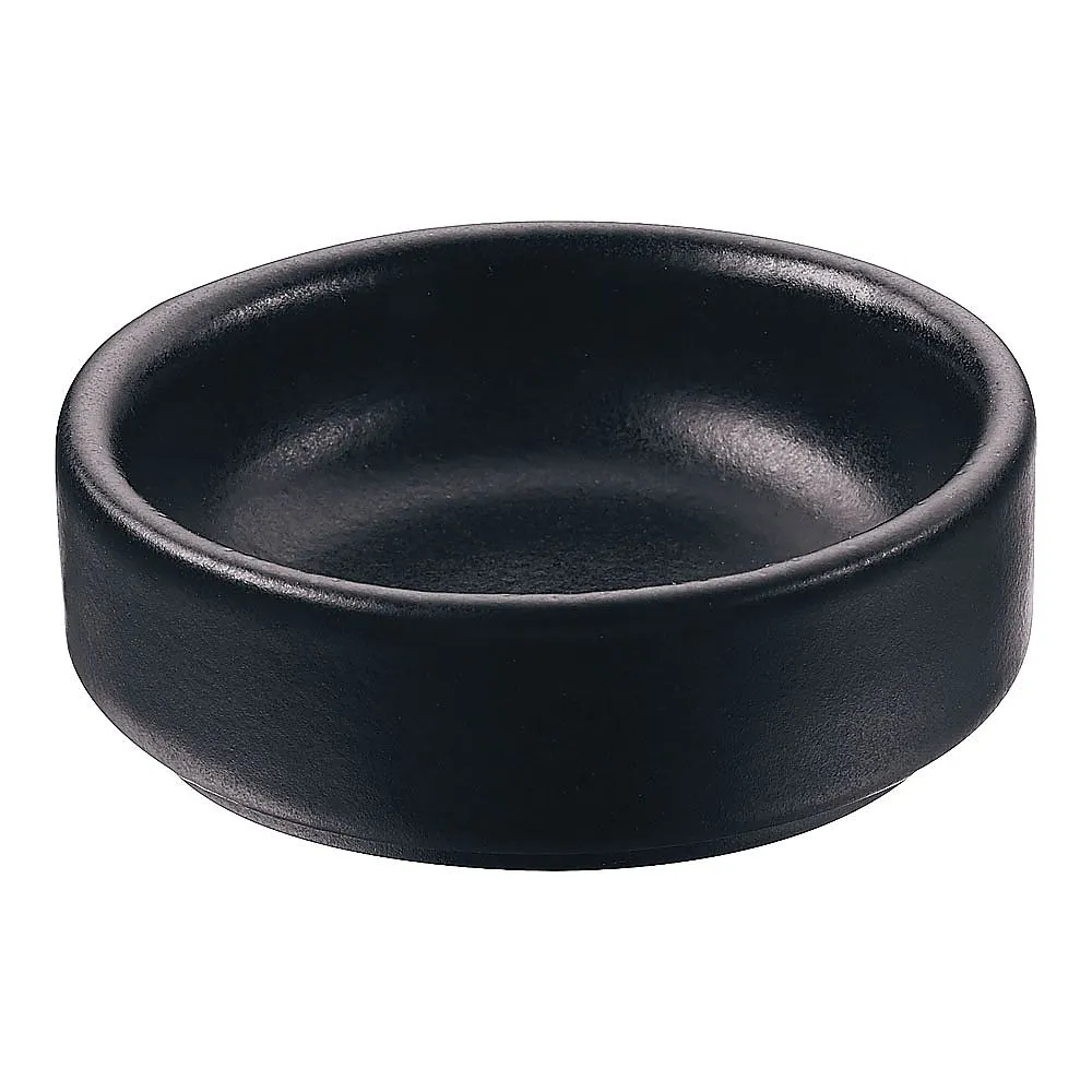 62-6820-54 Revol Small Dish Satin Black 647670