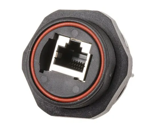 63-7653-60 Bulgin Buccaneer Series, Female Cat5e RJ45 Connector PX0839/90