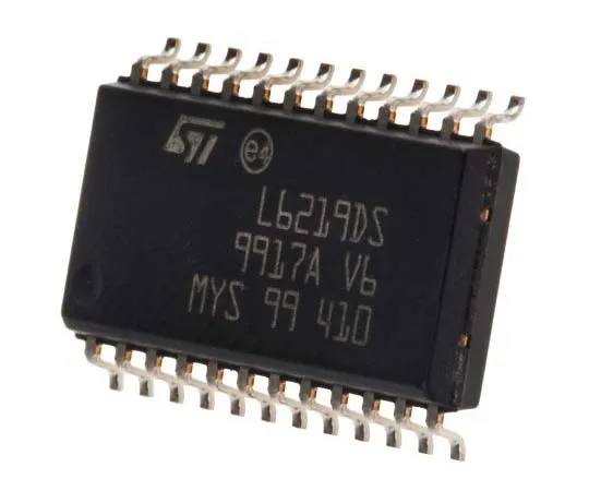 63-7744-65　STMicroelectronics E-L6219DS, Stepper Motor Driver IC, 46 V 0.75A 24-Pin, SOIC　E-L6219DS