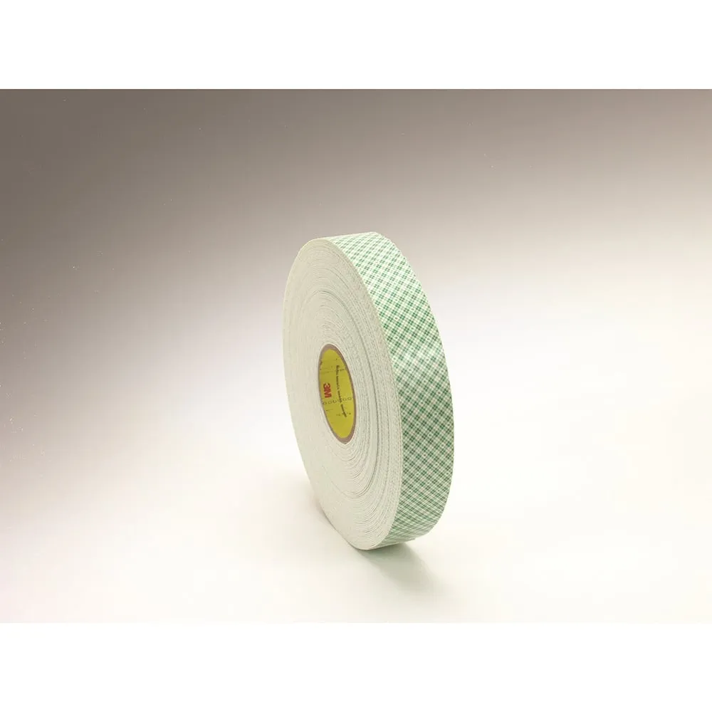 64-5278-96 Polyurethane foam tape 19 mm x 32.9 m, 12 white rolls 401619X32