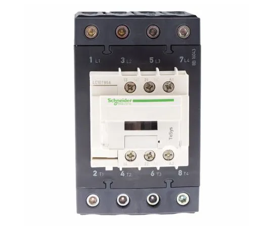 63-7656-54 Schneider Electric 4 Pole Contactor, 80 A, 24 V ac Coil, TeSys D, 4NO LC1DT80AB7