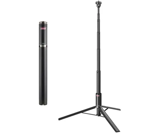 68-7034-68 Selfie Stick Tripod Coleman Multi Stand Long BK CVSMSLBK