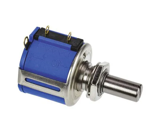 63-7609-21 Bourns 1 Gang 10 Turn Rotary Wirewound Potentiometer with a 6.35 mm Dia. Shaft, 500Ω, ±5%, 2W, Linear 3540S-1-501L 3386W-1-102LF