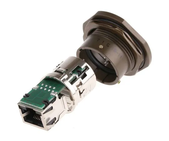 63-7618-47 Amphenol RJ Field Series, Jam Nut for *** with RJ45 Connector RJF 71 G