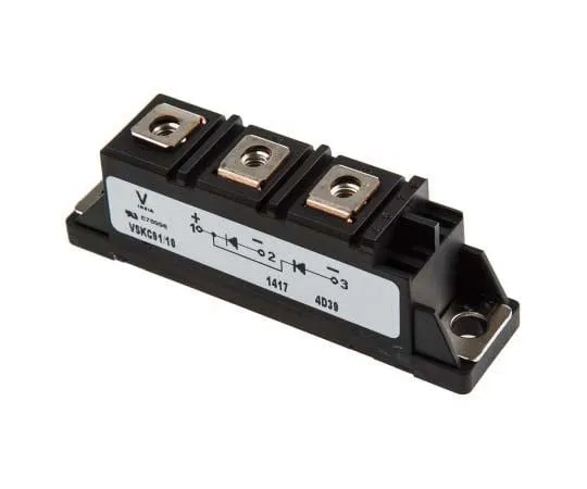 63-7710-29 Vishay 1000V 100A, Dual Silicon Junction Diode, 3-Pin TO-240AA VS-VSKC91/10 VS-VSKC91/10