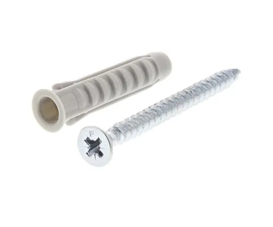 63-7577-58 Fischer Fixings Nylon Wall Plug 70022, fixing hole diameter 8mm, length 40mm 70022