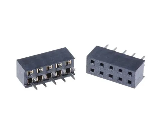 63-7629-93 HARWIN 2mm Pitch 10 Way 2 Row Straight PCB Socket, Through Hole, Solder Termination M22-7140542