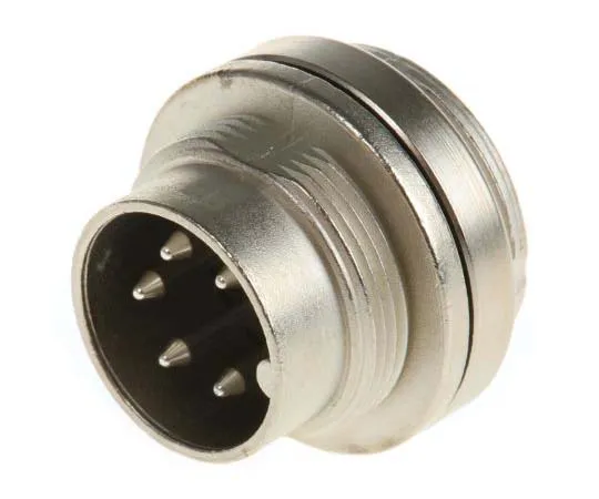 63-7720-81 Binder 723 Series Miniature Panel Mount Connector, 5 contacts Socket 09-0115-00-05