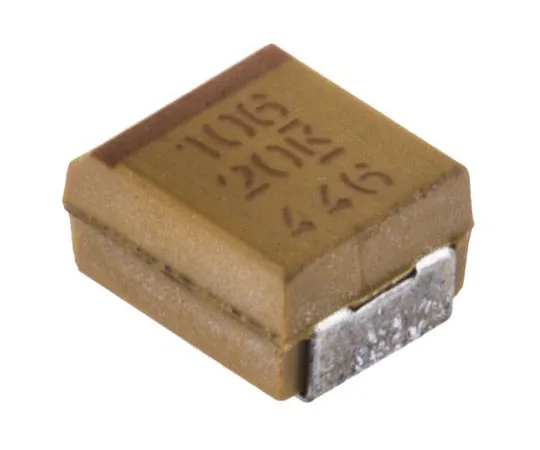 63-7619-86 KEMET Tantalum Capacitor 10μF 20V dc MnO2 Solid ±10% Tolerance T491 Series T491B106K020AT