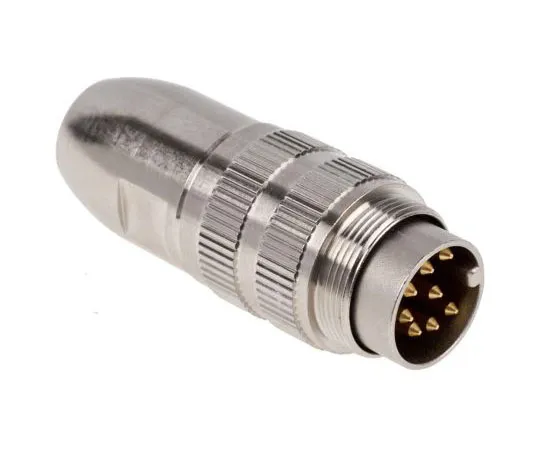 63-7615-25 Lumberg 8 Pole Din Plug Plug, DIN EN 60529, 5A, 60 V ac IP68 0332 08