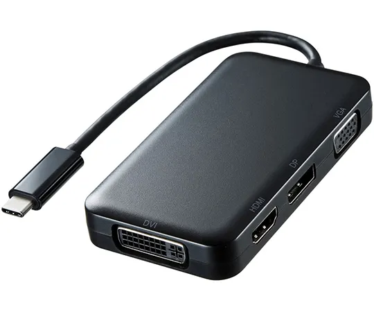 64-0902-22 USBTypeC - HDMI/VGA/DVI/DisplayPort Conversion Adapter AD-ALCHVDVDP