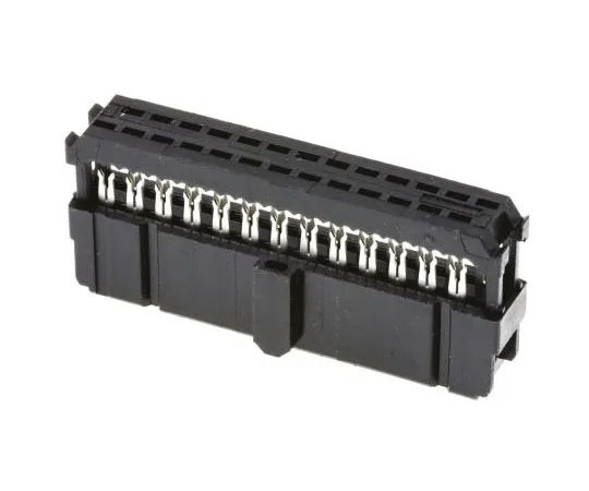 63-7553-77 TE Connectivity 26-Way IDC Connector Socket for Cable Mount, 2-Row 1658621-6