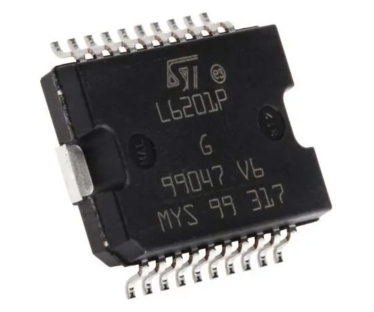 63-7744-70　STMicroelectronics L6201PS,  Brushed Motor Driver IC, 48 V 4A 20-Pin, PowerSO　L6201PS