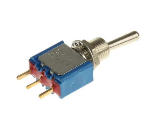 63-7700-09 Apem Single Pole Single Throw (SPST) Toggle Switch, (On)-On, PCB 5232CDB