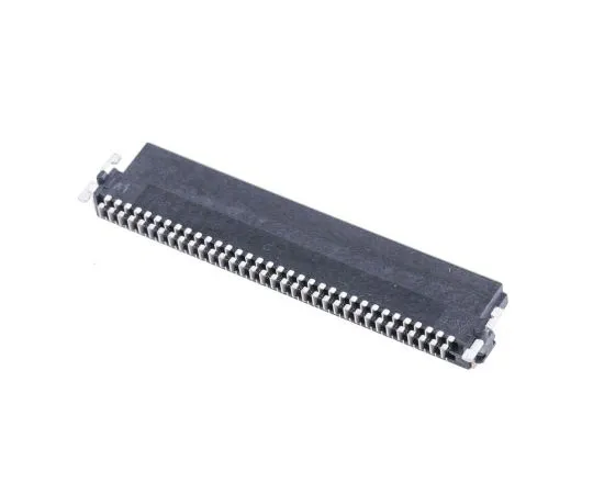 63-7612-54 ERNI SMC Series 1.27mm Pitch 68 Way 2 Row Right Angle PCB Socket, Surface Mount, Solder Termination 154743
