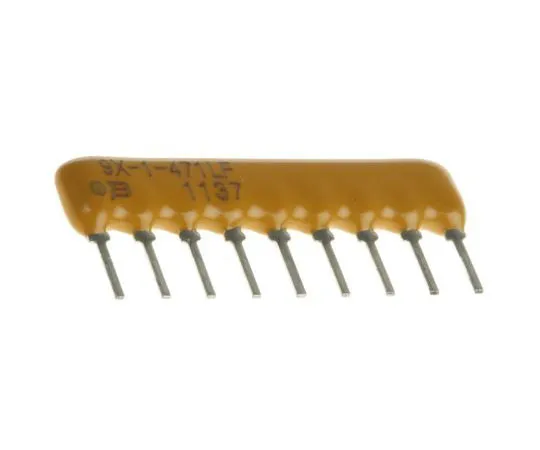 63-7609-51 Bourns Bussed Resistor Network 470Ω ±2% 8 Resistors, 1.13W Total, SIP package 4600X Through Hole 4609X-101-471LF