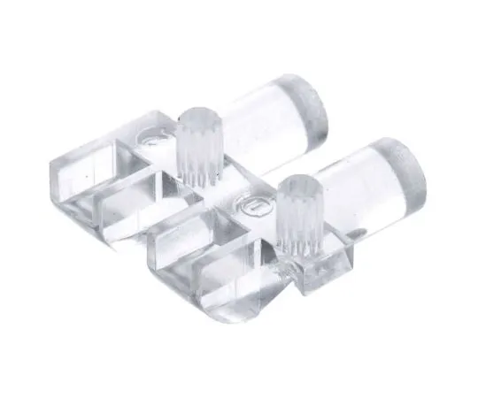 63-7627-12 515-1071F Dialight, PCB Mounted 2-Way Right Angle LED Light Pipe, Clear Round Lens 515-1071F