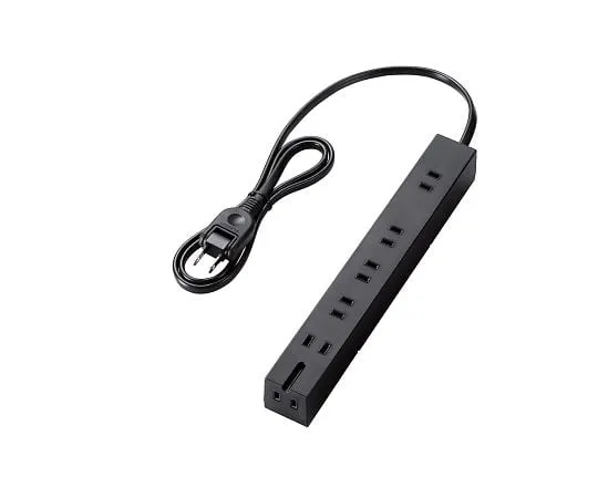 64-3949-34 Rotation Function Tap, 6 inlets (Inner 3 pin 1) 1 m Black T-KF01-2610BK