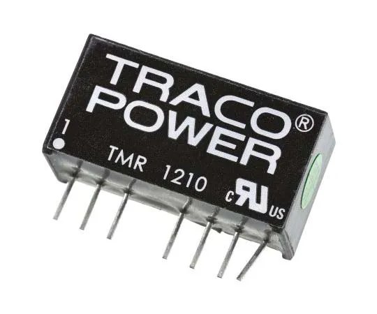 63-7724-41 TRACOPOWER TMR 2 2W Isolated DC-DC Converter Through Hole, Voltage in 9 → 18 V dc, Voltage out 3.3V dc TMR 1210