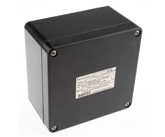 63-7594-08 Bartec GB Junction Box, IP66, 160mm x 160mm x 90mm 235472