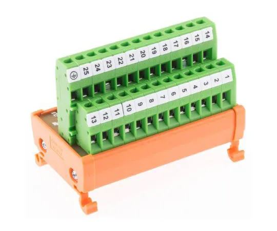 63-7657-01 RS PRO, 25 Pole D-sub Connector, Female Interface Module, DIN Rail Mount 665-9692