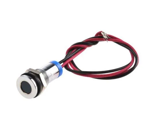63-7708-80 RS PRO Blue Indicator, 2 V dc, 8mm Mounting Hole Size, Lead Wires Termination, IP67 700-1909