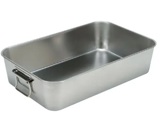67-2402-58 18-8 School Lunch Tray with Movable Handle Polished Approx. 28 L SK-6038H