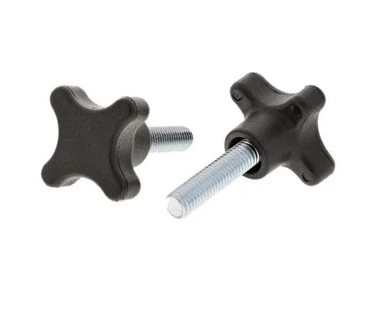 63-7715-24　RS PRO Black Thermoplastic Knob, M8 x 30　702-7699